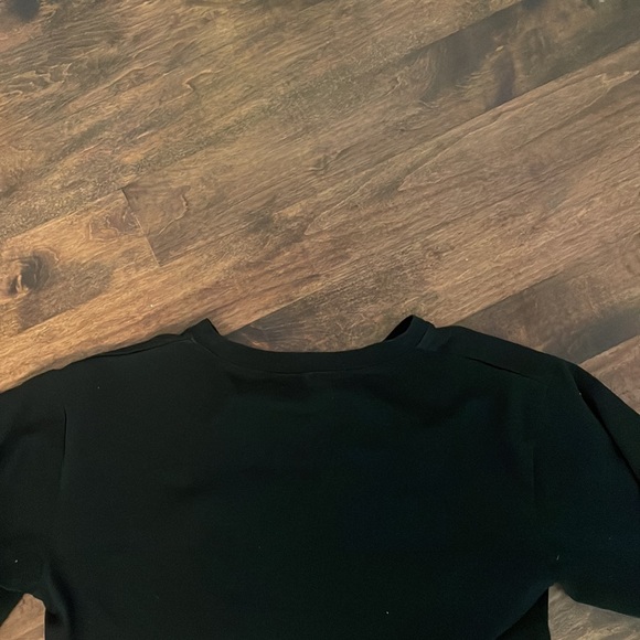 Y2K Black Chevrolet Racer Crop Top - Picture 4 of 4